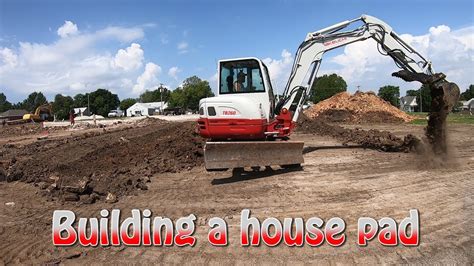 building a house pad youtube